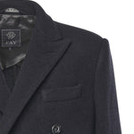 Cappotto doppiopetto in jersey di lana NAM5151018JXLQ U808 FAY 