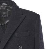 Cappotto doppiopetto in jersey di lana NAM5151018JXLQ U808 FAY 