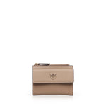 Portafoglio compatto in pelle con logo 103612 A0F1D01Q PINKO 