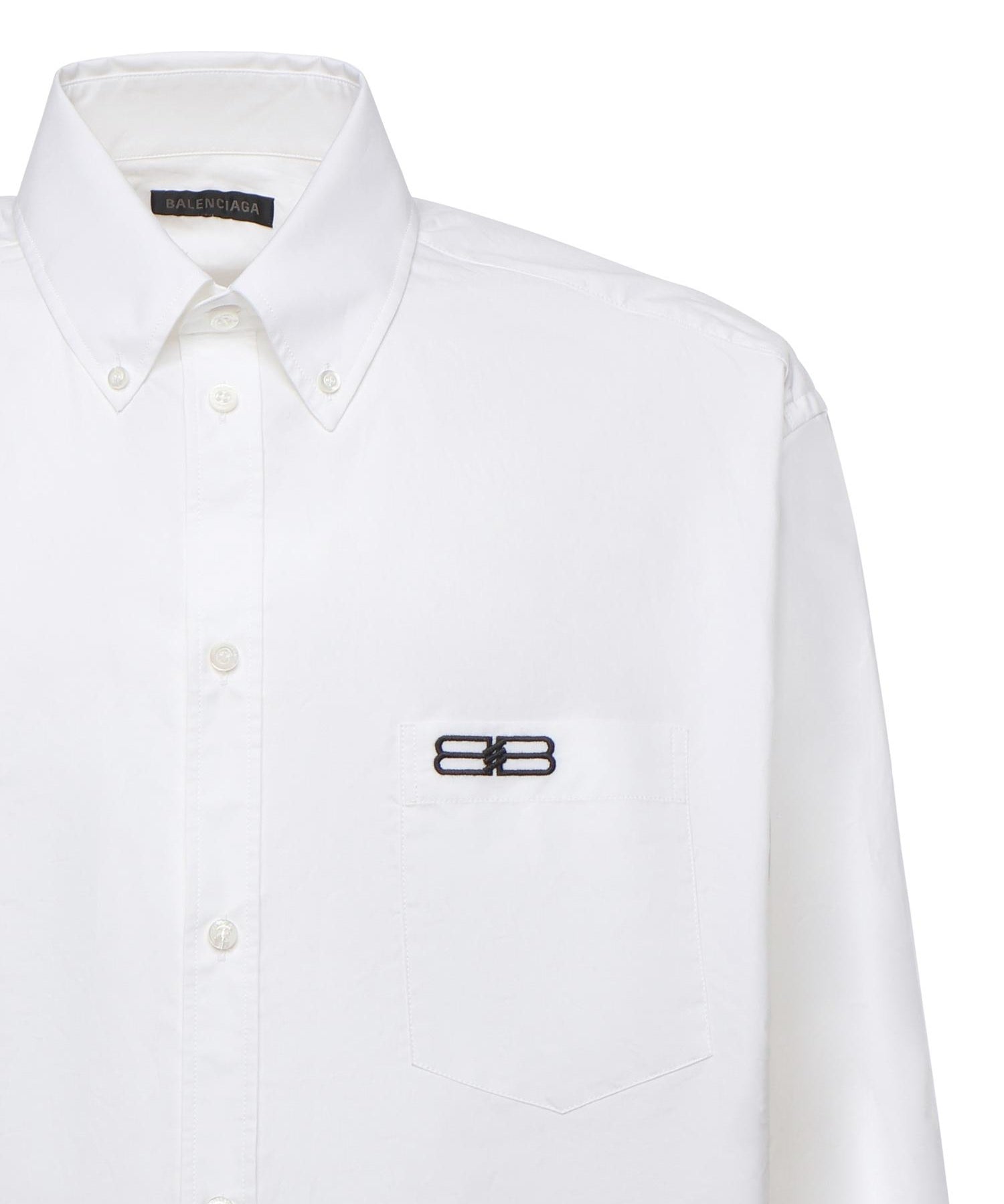 Camicia in popeline di cotone<BR/> 850816 TRM289000 BALENCIAGA 