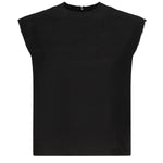 Top smanicato in jacquard di seta 838750 TSN091000 BALENCIAGA 