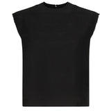 Top smanicato in jacquard di seta 838750 TSN091000 BALENCIAGA 