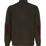 Maglione con zip Patch MKN0731 GN73 BARBOUR 
