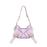 Borsa a spalla Y2K.002 FBBP70002 -LILLA/ORO BIASIA 
