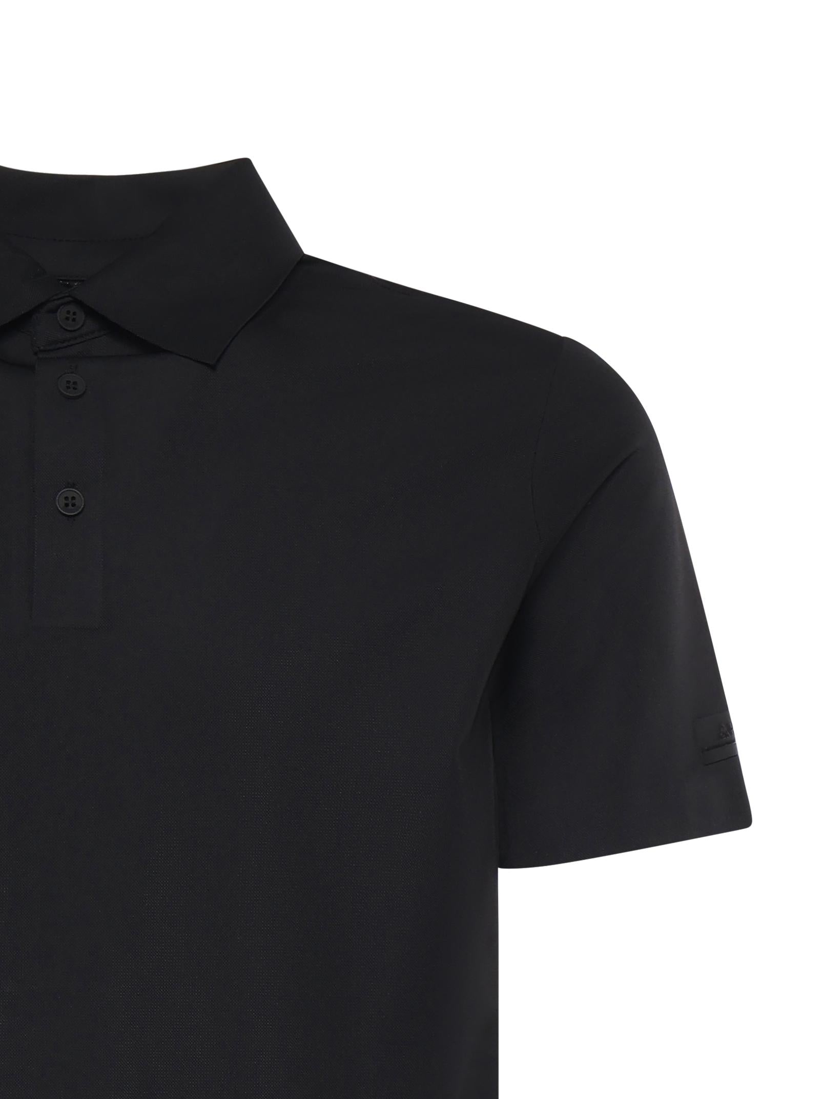 Polo in nylon stretch HE1410003 NERO HESKIMO 