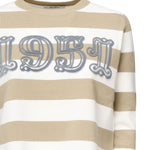 Maglia a righe in lana con ricamo<BR/> 2521366091600 008 MAX MARA 