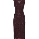 Abito in pizzo floreale 106588 A330R57 PINKO 