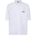 Camicia Masking Tape in popeline di cotone 857810 TRM289000 BALENCIAGA 