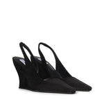 Slingback Wave in suede AA3G3002I117 999 ALAIA 