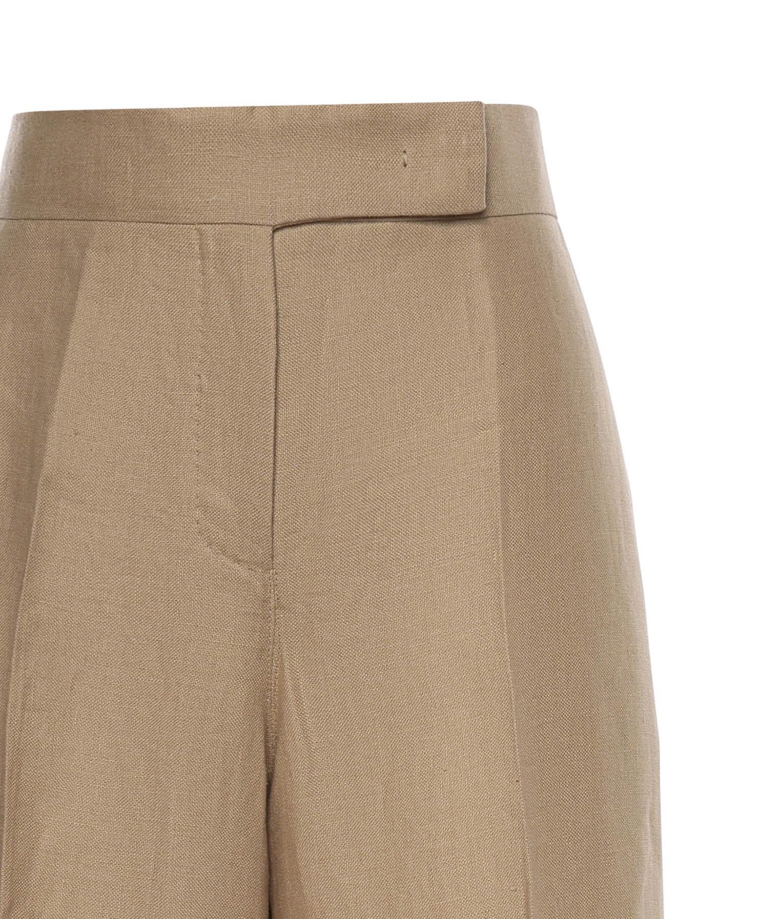 Pantalone in natté di lino 2611131243600 003 MAX MARA 