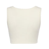 Canotta cropped a costine F8W40T FU7AVW0001 DOLCE & GABBANA 