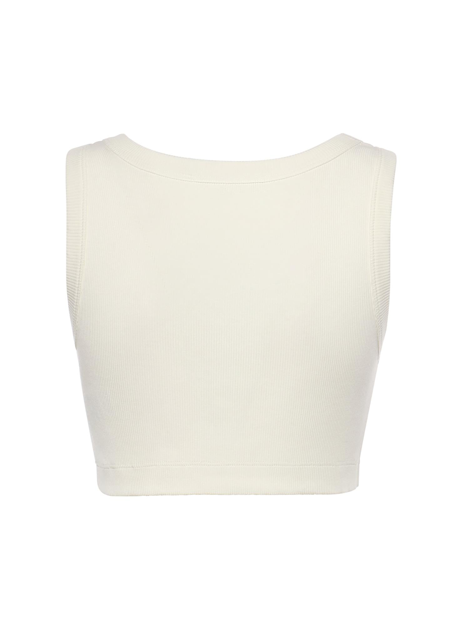 Canotta cropped a costine F8W40T FU7AVW0001 DOLCE & GABBANA 