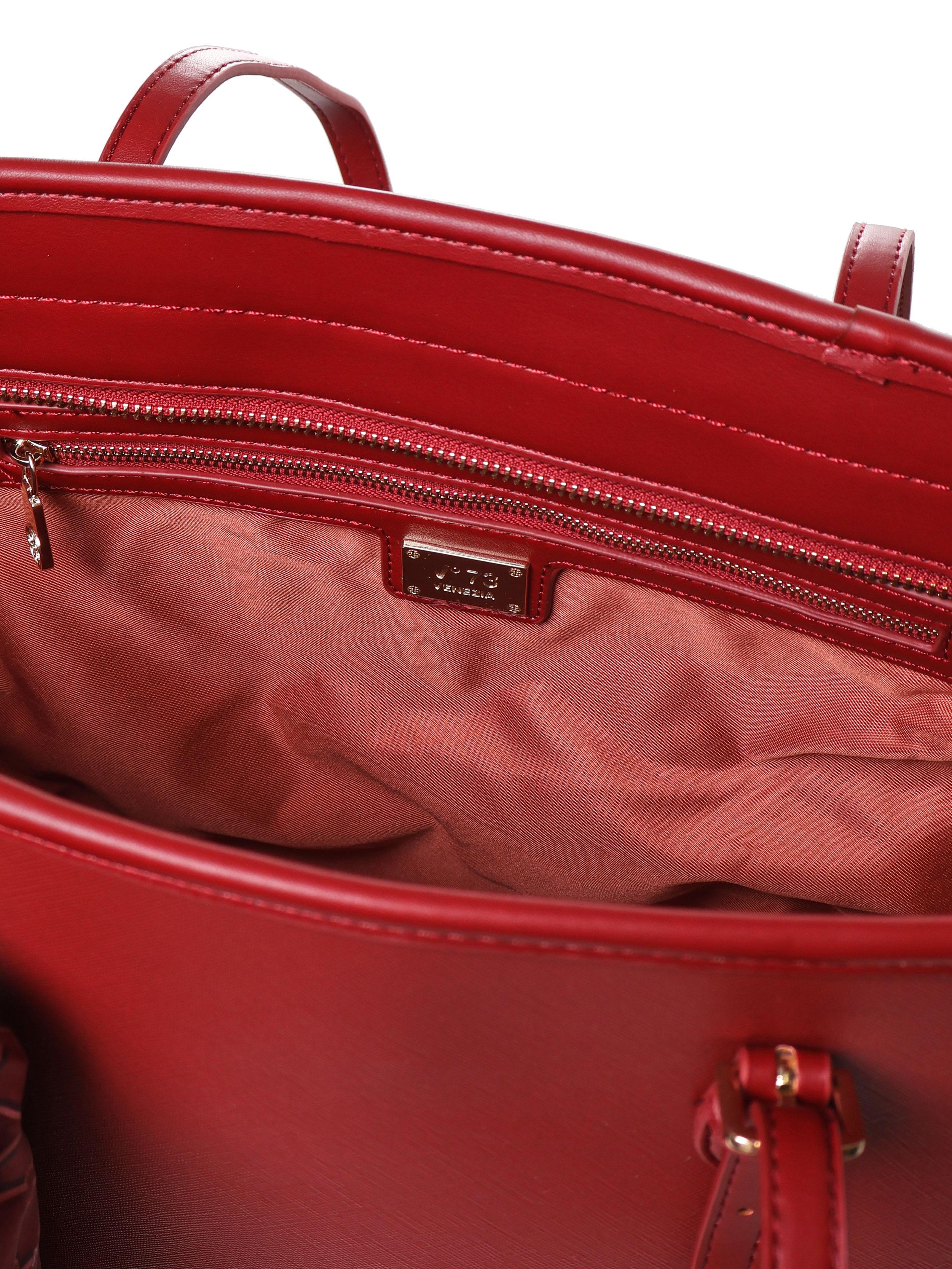 Tote bag in ecopelle Alice 73BS8BR01 ALICERUBINO V° 73 