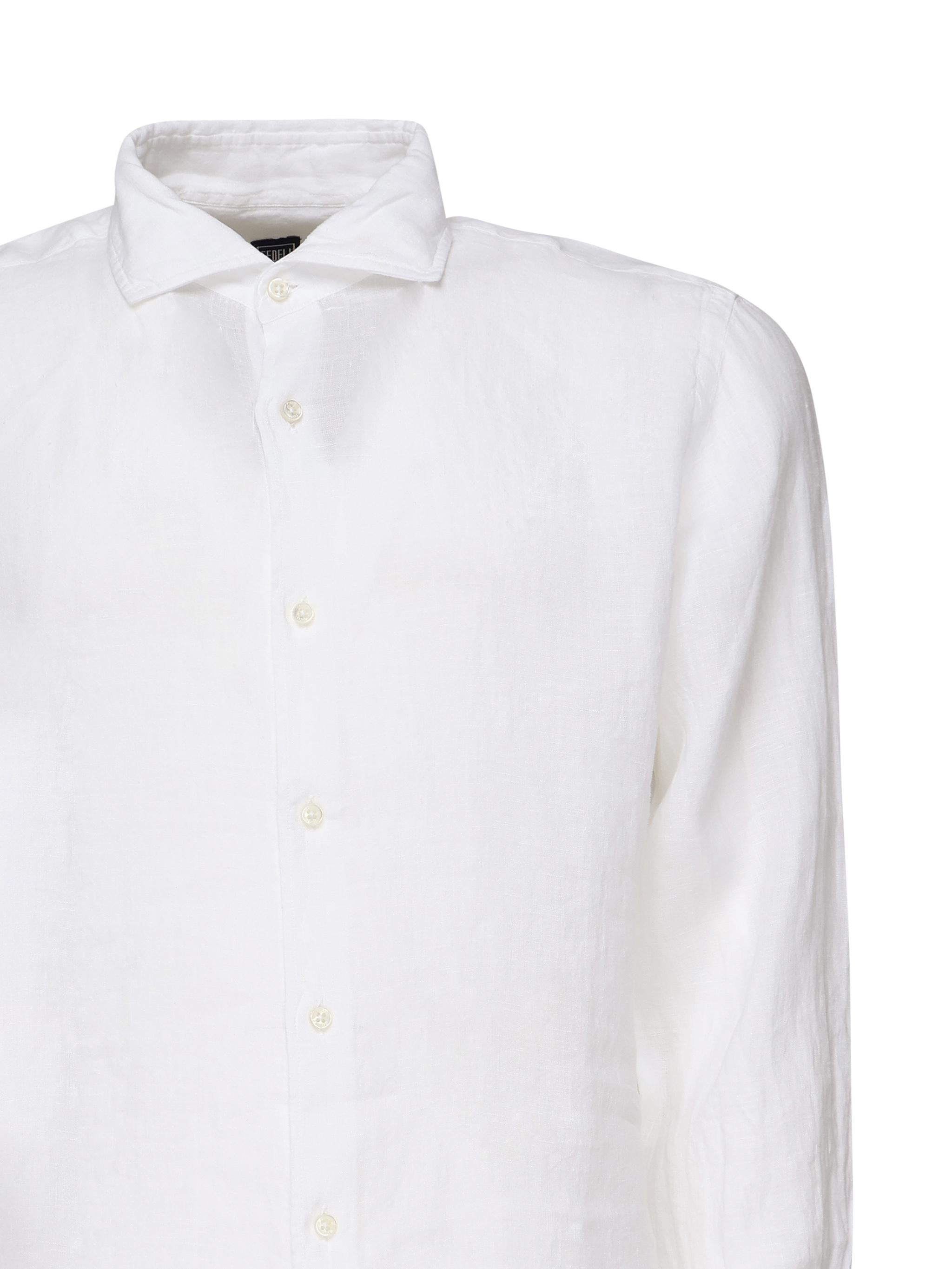 Camicia Nick in lino 8UED0501 41 FEDELI 
