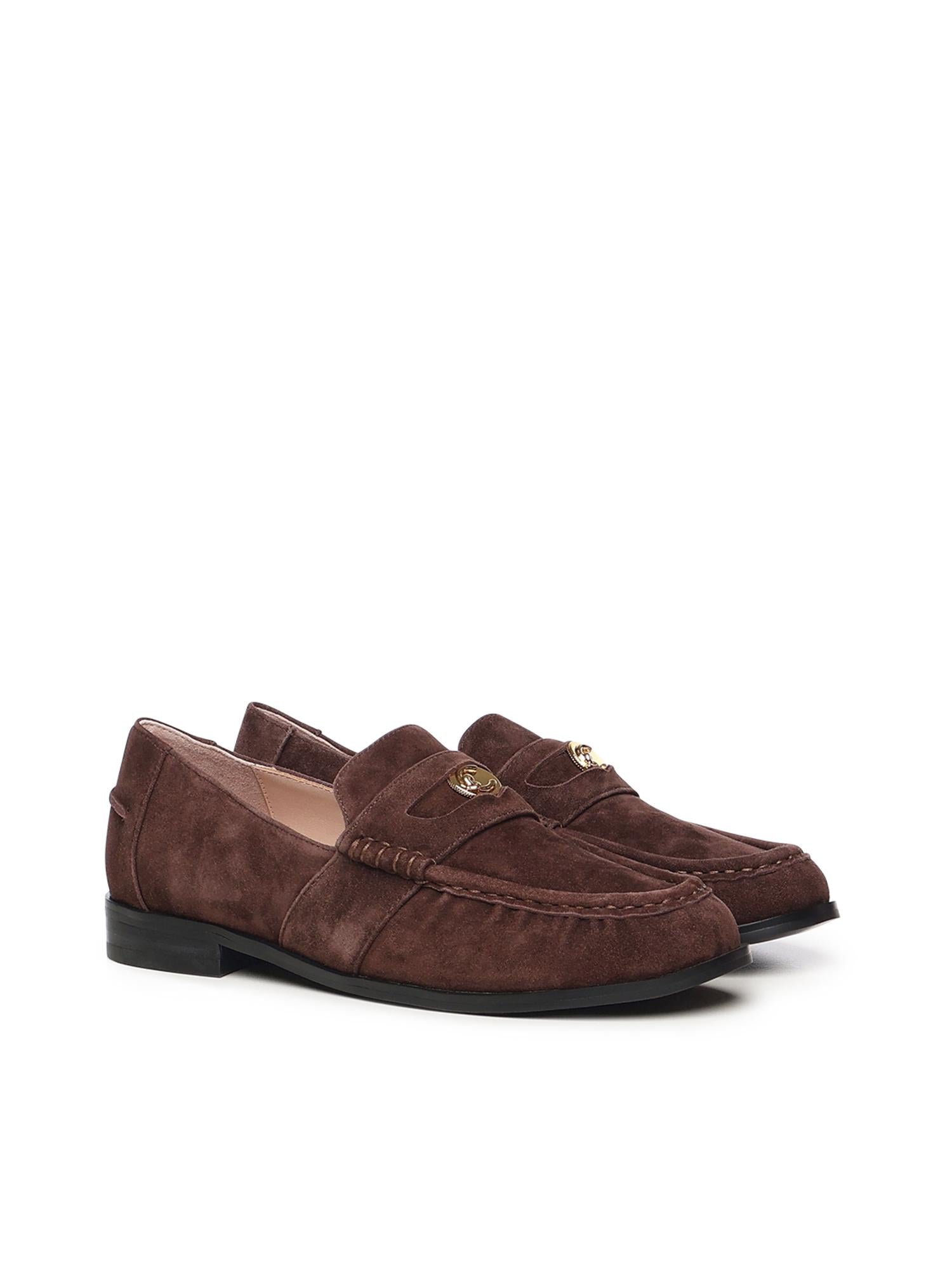 Mocassini C-Penny in suede<BR/> E4TUQ160101 W20 COCCINELLE 