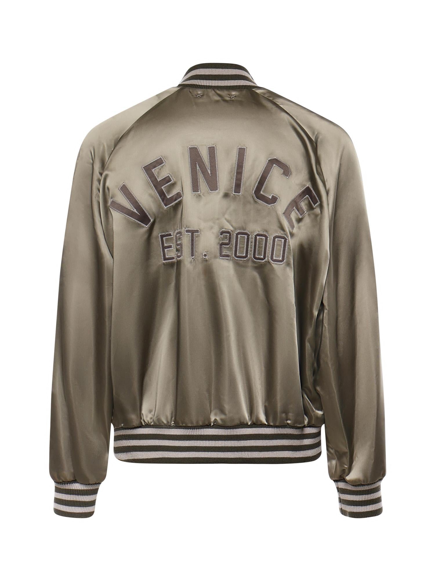 Bomber in satin GUP02540 P00232435957 GOLDEN GOOSE 
