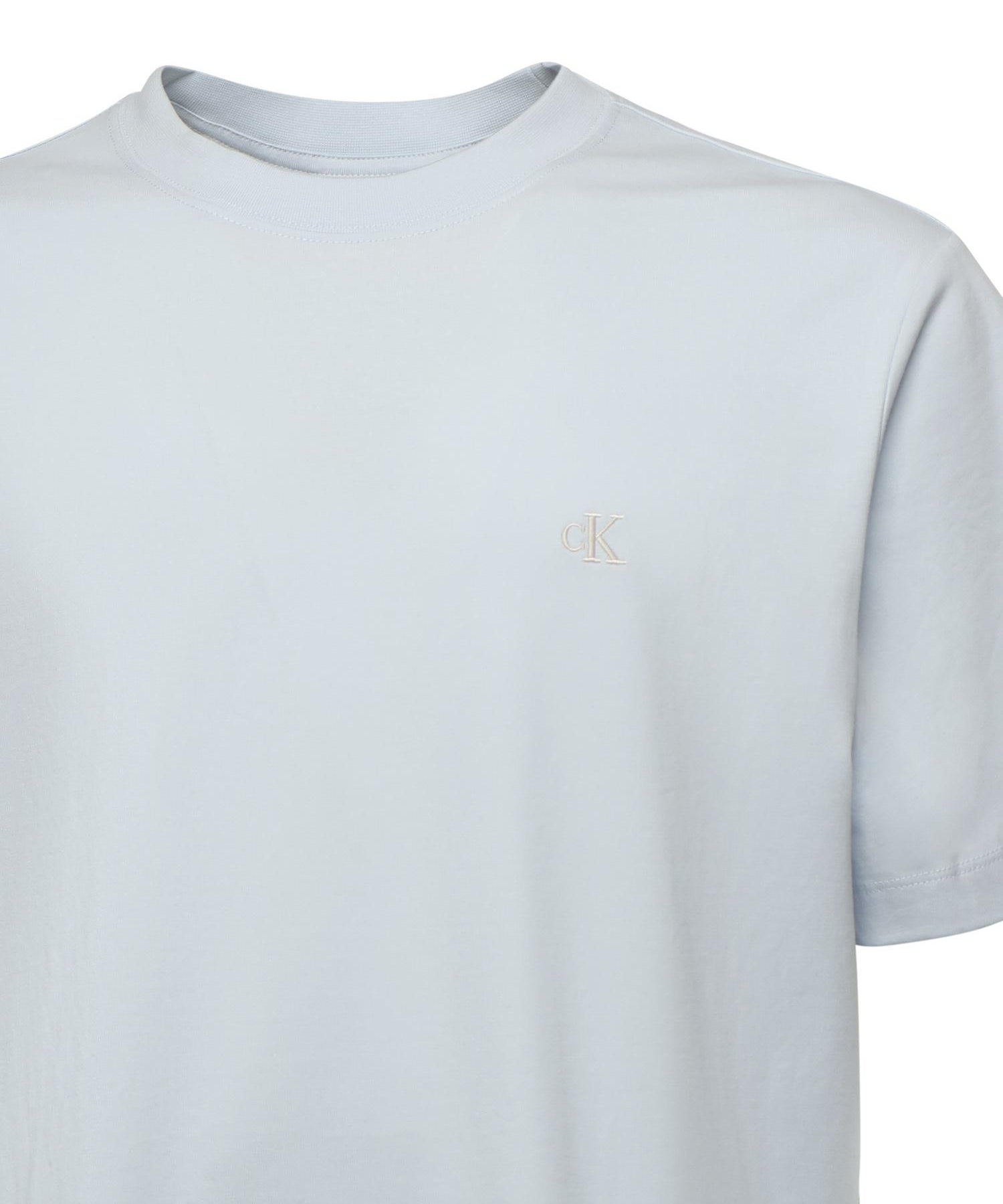 T-shirt con ricamo logo LV04RC275G CIQ CALVIN KLEIN 