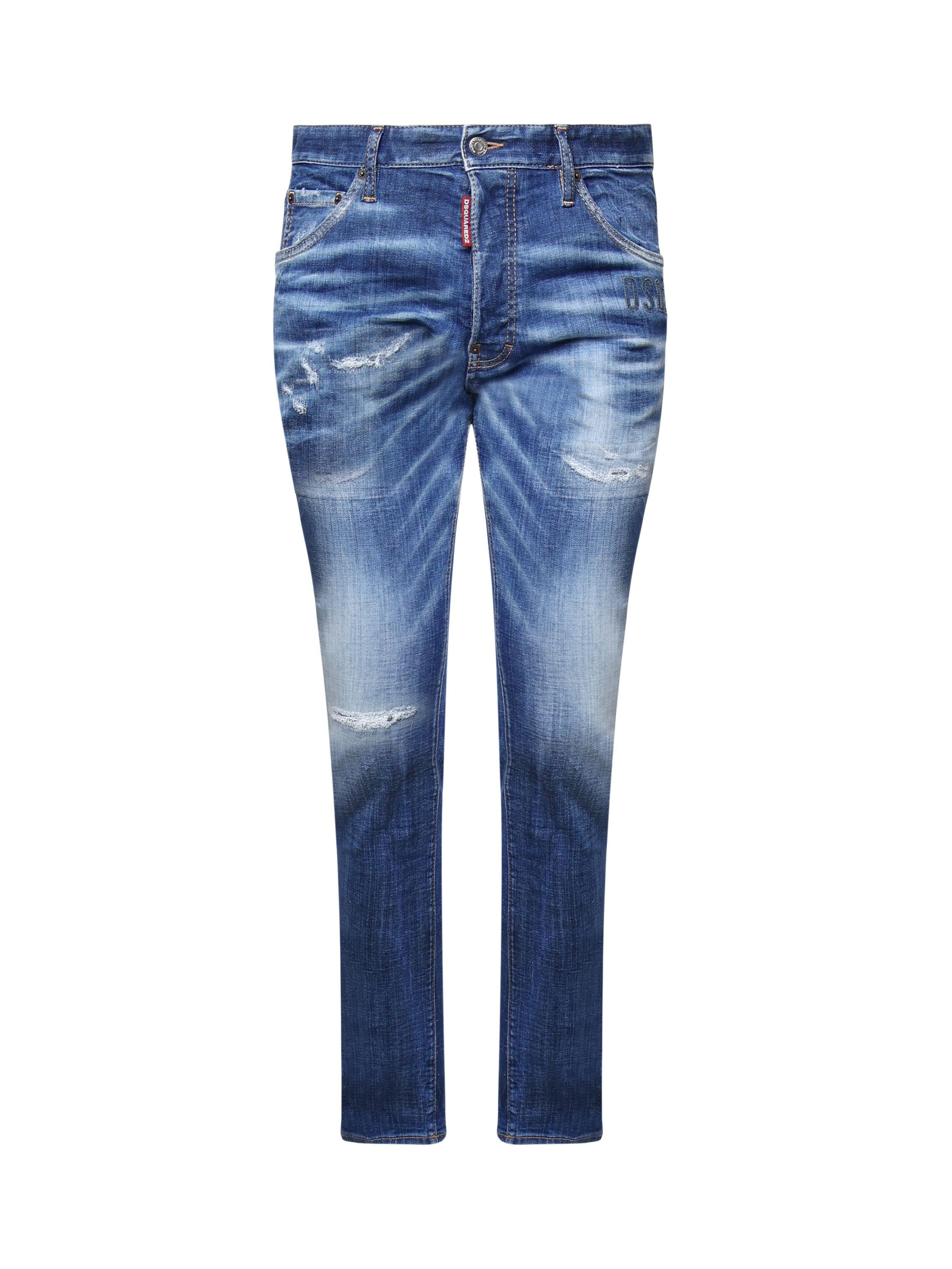 Jeans cool guy con effetto vissuto S74LB1553 S30342470 DSQUARED2 