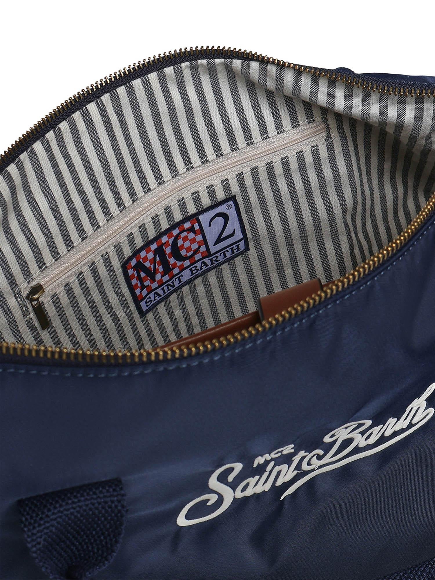 Borsone Daily in nylon con logo DAL002 00244L MC2 SAINT BARTH 