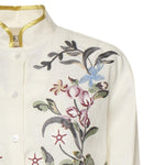 Camicia in lino ricamata 8B3AB826 9M4AM0 VALENTINO GARAVANI 