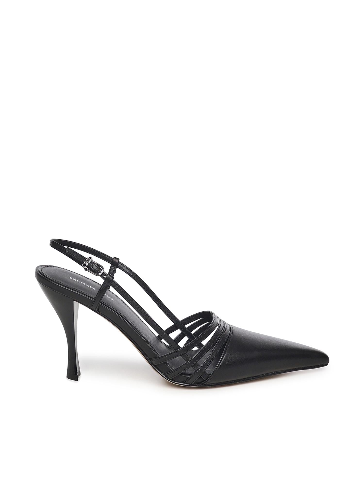 Slingback Haisley in pelle 40T5HSHP1L 001 MICHAEL MICHAEL KORS 