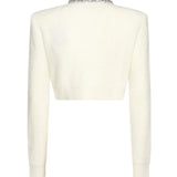 Cardigan con strass AW25135C C SELF-PORTRAIT 