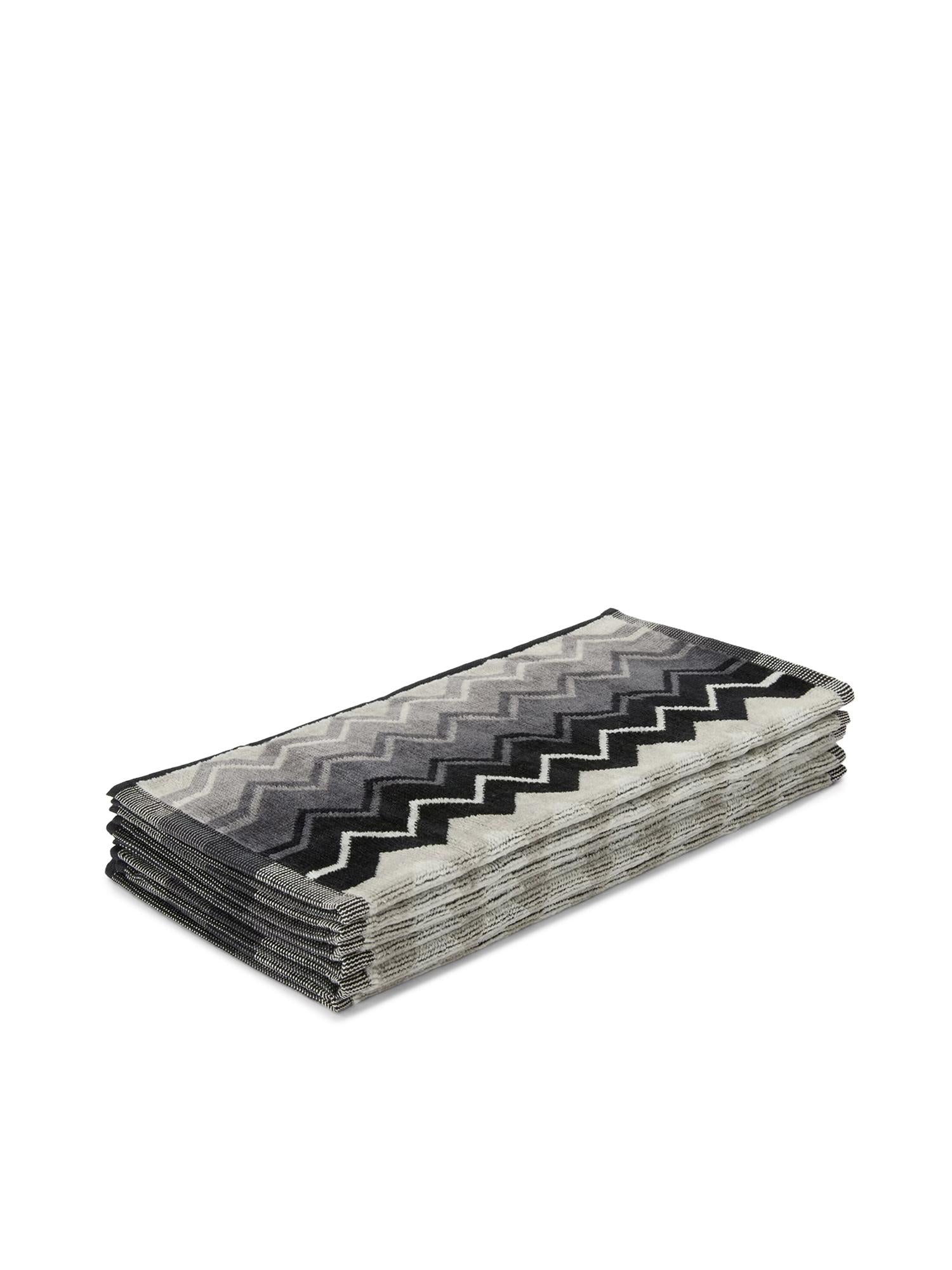 Set da sei di lavette Giacomo in cotone 1G3SP99904 32 MISSONI HOME 