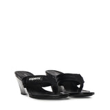 Sandali infradito con zeppa e logo COPSH97F3070 BLK COPERNI 