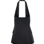 Top incrociato in satin 79AJM692 N0451899 GENNY 