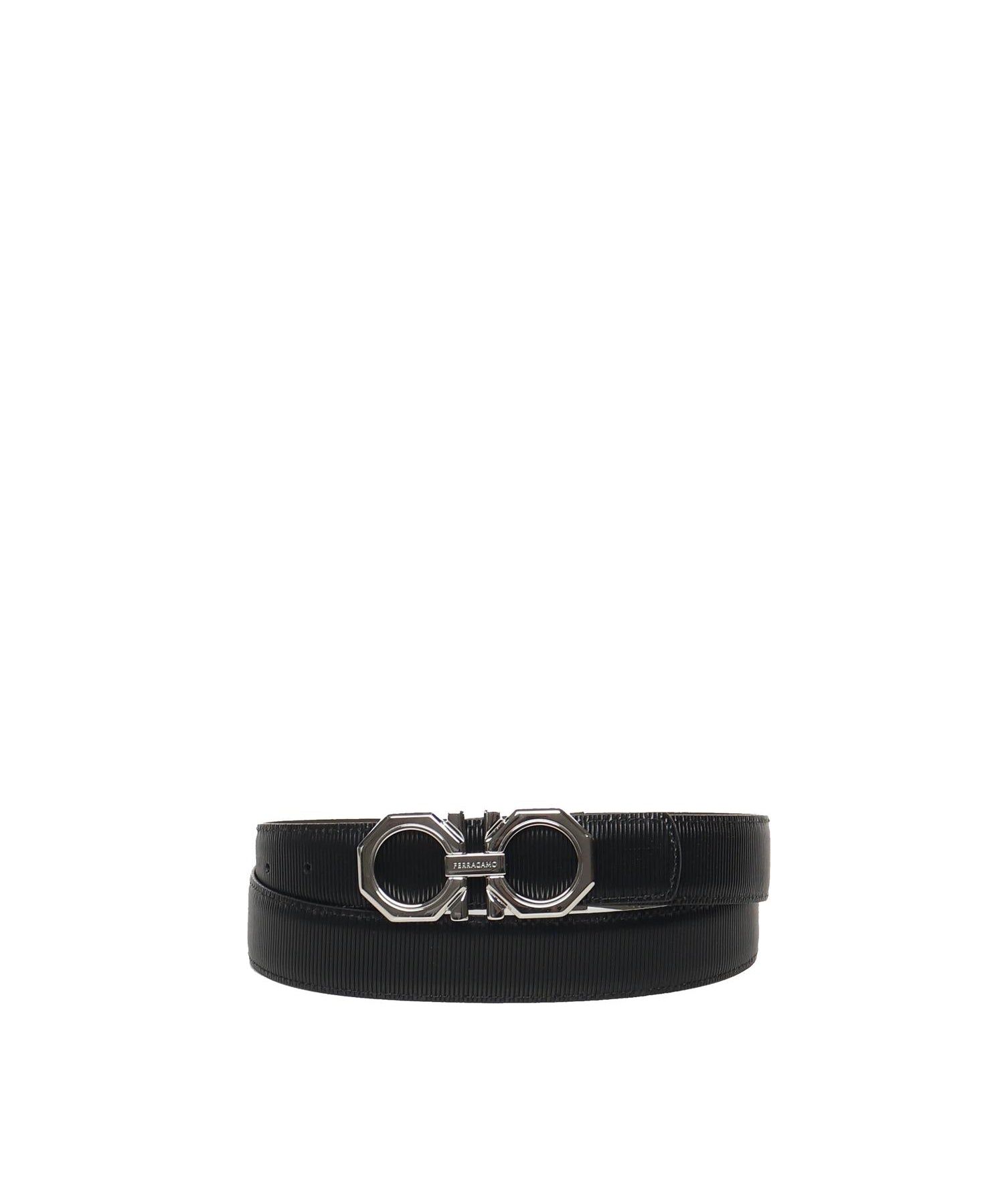 Cintura Gancini in pelle 670266 781219011 FERRAGAMO 