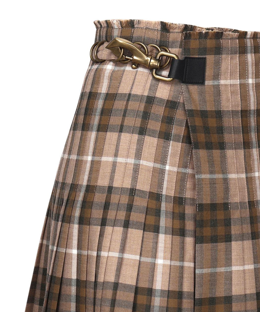Gonna plissettata con Burberry Check 8099551 C1465 BURBERRY 