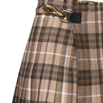 Gonna plissettata con Burberry Check 8099551 C1465 BURBERRY 