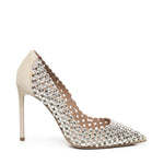 Décolleté in suede con cristalli CTAHIGP0 SUENND AQUAZZURA 