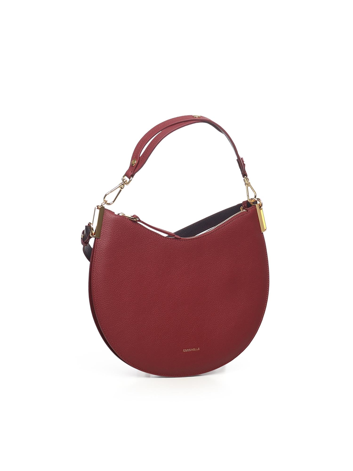 Borsa a spalla Sunup medium in pelle E1QKF130201 612 COCCINELLE 