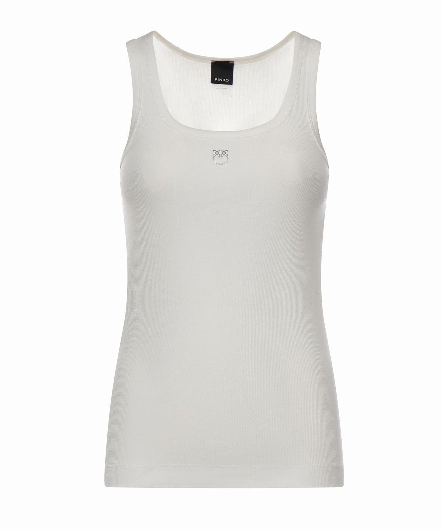Canotta con logo Love Birds 100807 A338Z05 PINKO 