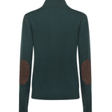 Maglia in cashmere con logo MMF995 1748F0L76 MIU MIU 
