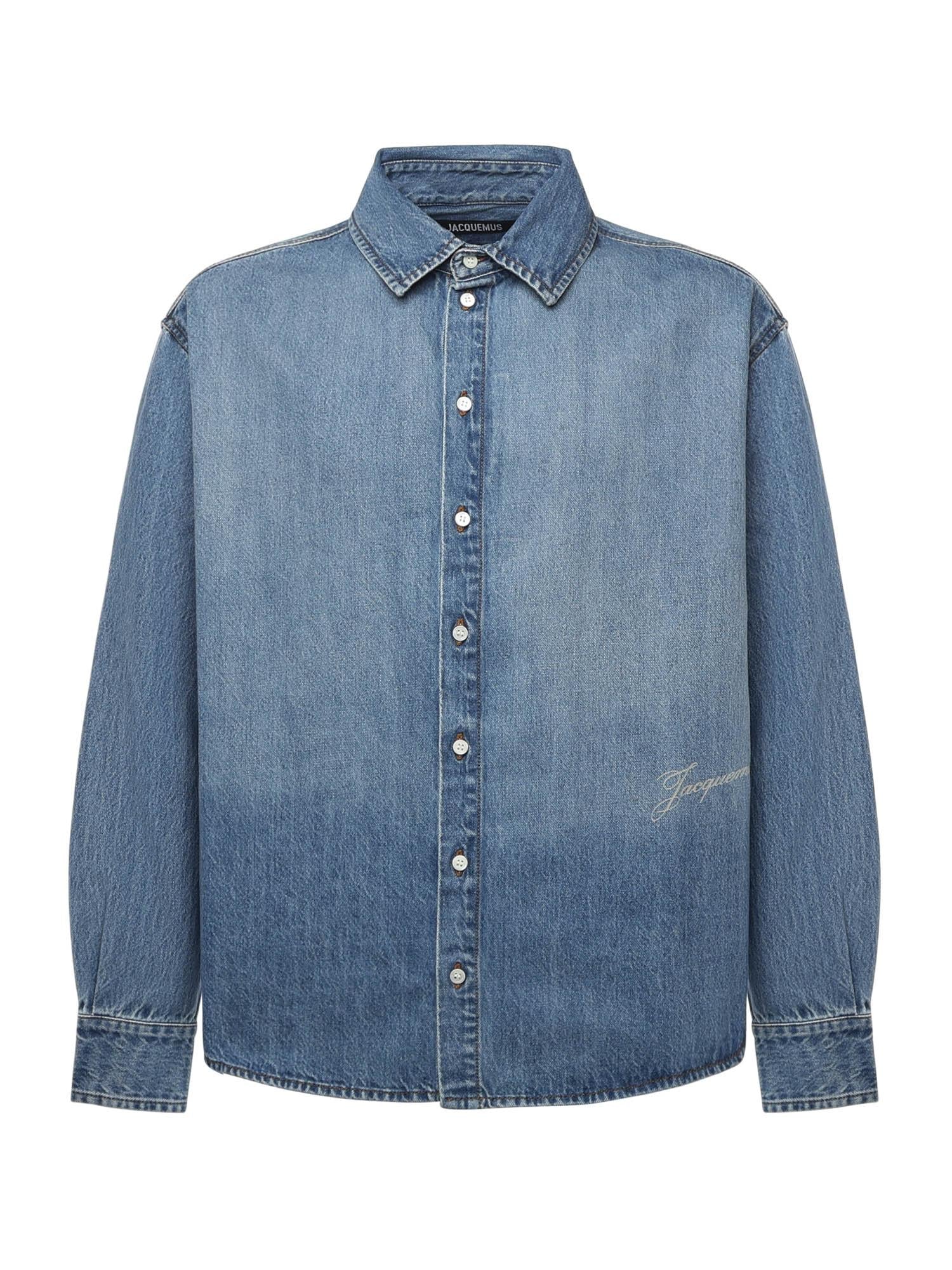 Camicia "La chemise de-Nîmes Simon" in denim 25HSHM00545AD00017 33C JACQUEMUS 