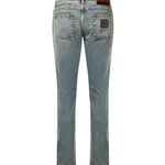Jeans modello Regular cinque tasche realizzato in denim GYJCCD G8ME5S9001 DOLCE & GABBANA 