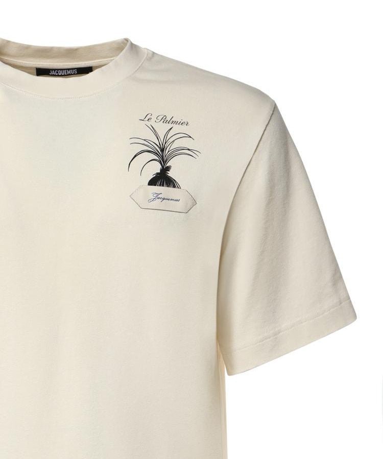 T-shirt Palmier in cotone TSU00354AJ00226 1PZ JACQUEMUS 