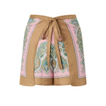 Short pantapareo con stampa paisley 106733 A38GNL4 PINKO 
