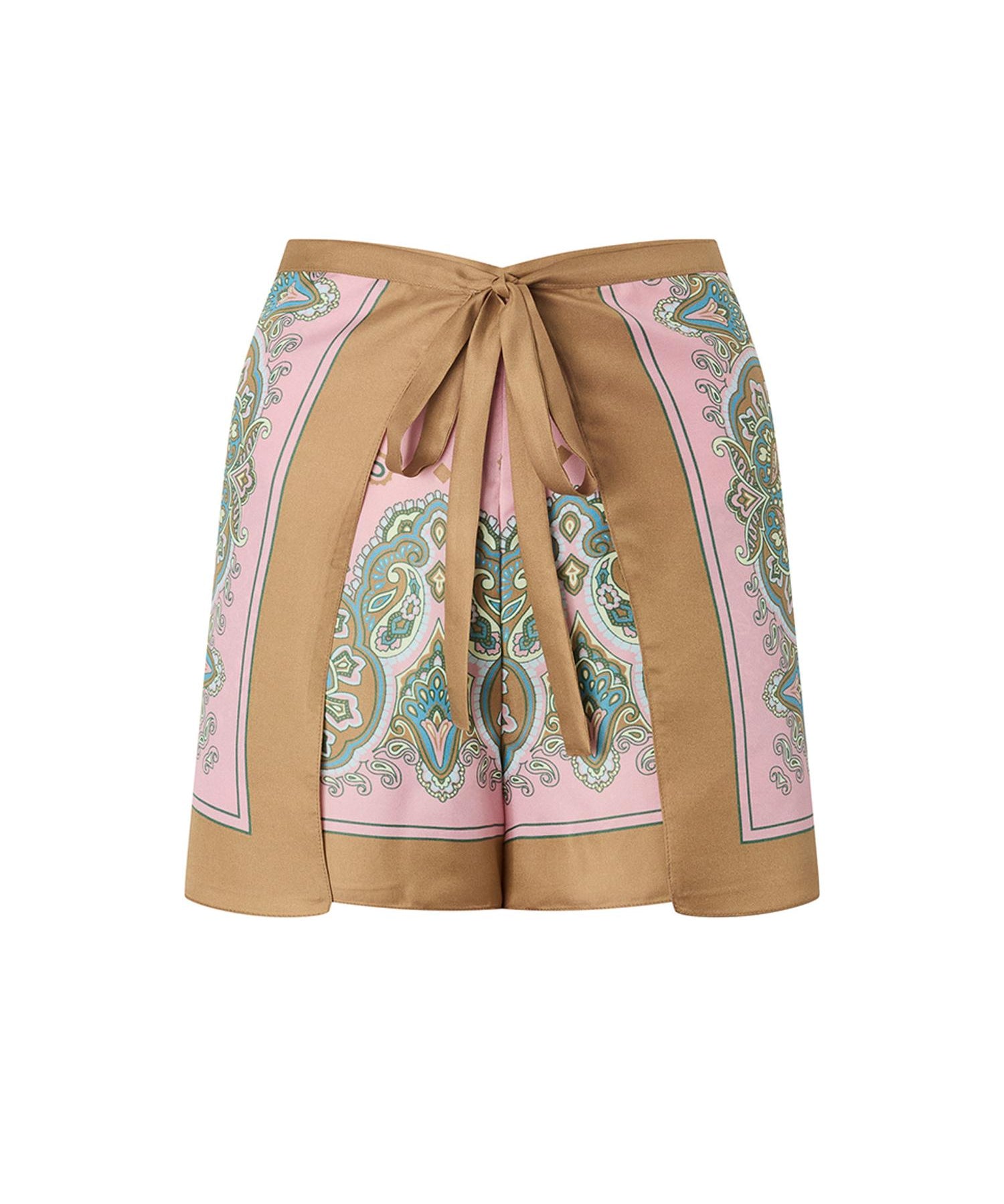 Short pantapareo con stampa paisley 106733 A38GNL4 PINKO 