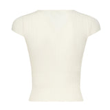 Maglia Tambora a costine 104773 A1NDZ09 PINKO 