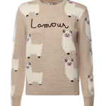 Maglione New Queen in misto cashmere<BR/> QUE0014 03975I MC2 SAINT BARTH 