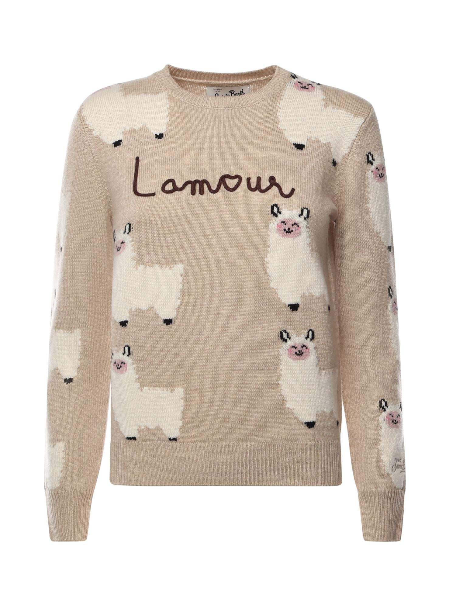 Maglione New Queen in misto cashmere<BR/> QUE0014 03975I MC2 SAINT BARTH 