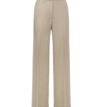 Pantalone in viscosa e lana TP9958 ECRU OTTOD'AME 