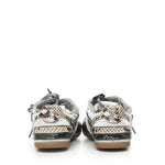 Sneakers Gymnasium in tessuto tecnico e Ayers stampa pitone 5E428E 3ZL4F04UJ MIU MIU 