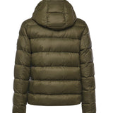 Piumino double front in popeline calandrato NAM32510620XMH V607 FAY 