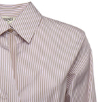 Abito midi chemisier a righe FDD515 AVJXF1UKB FENDI 