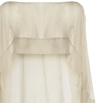 Mantella in chiffon di seta A3302115 471 ALBERTA FERRETTI 