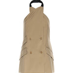 Giacca smanicata in popeline di lana e seta 2611281143600 007 MAX MARA 
